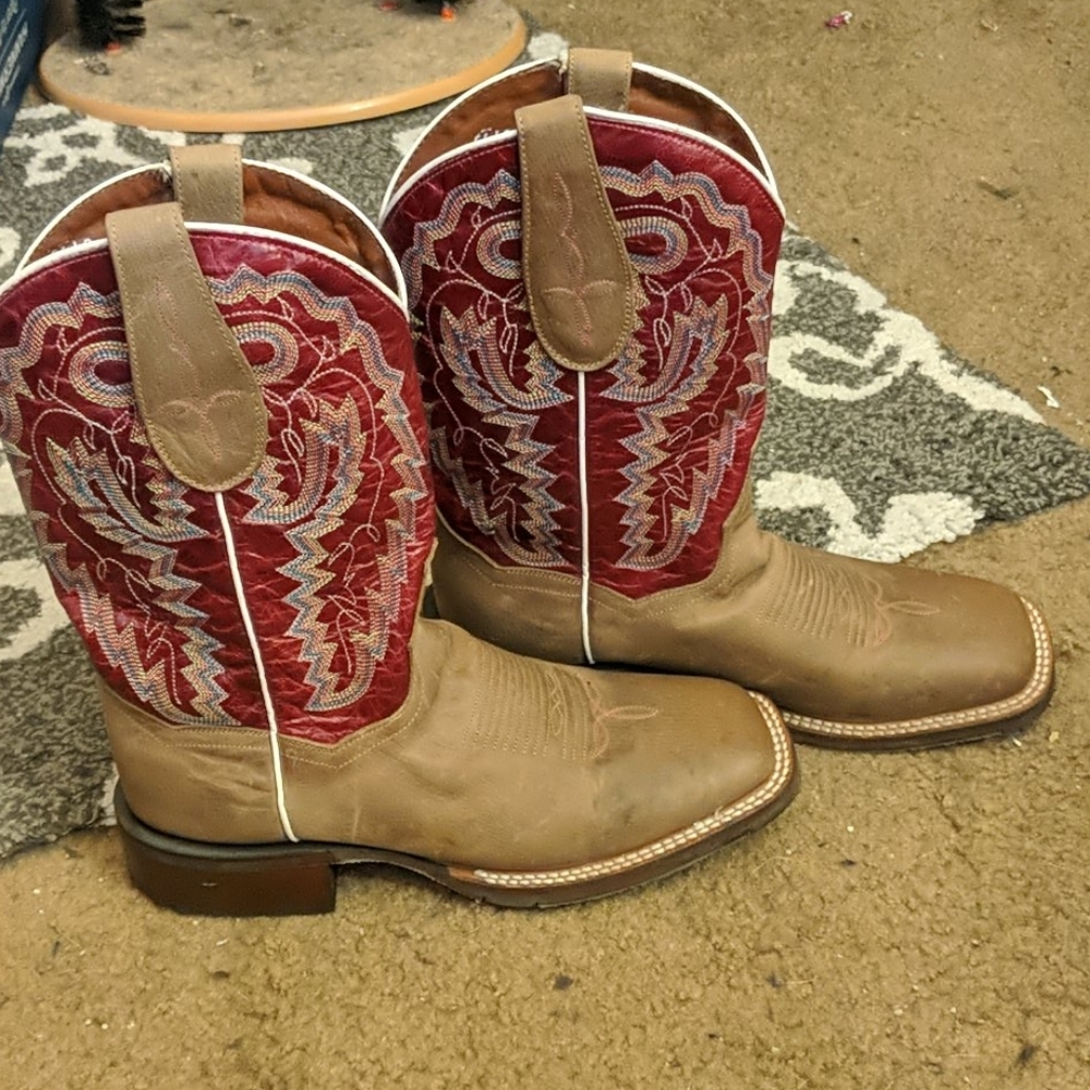 Dan Post Square Toe Cowboy Boots